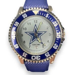 The Competitor Licensed Sports Watch Vintage 90s Dallas‎ Cowboys Wrist Watch